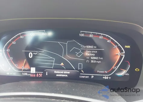 2022 BMW X5 xDrive40I из США, поврежденный, VIN 5UXCR6C06N9J23904